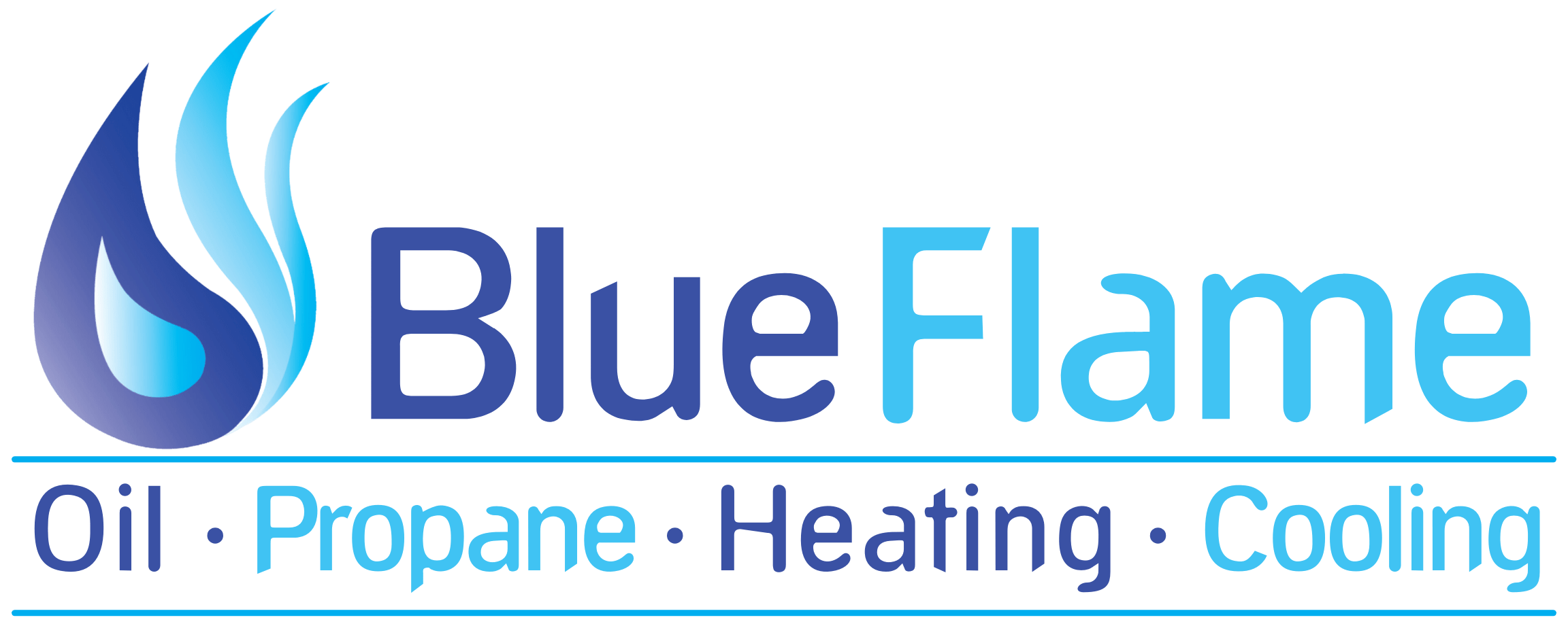 Blue Flame Oil Logo